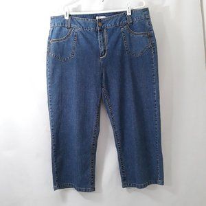 Christopher & Banks Capri Jeans - Size 16 - Stretch